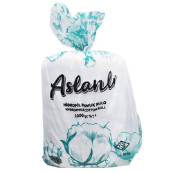 Aslanlı Hidrofil Pamuk 1 Kg Rulo - 1