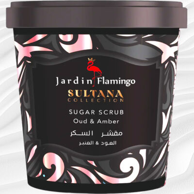 Jardin Flamingo Sultana Sugar Scrub Oud & Amber 600 G - 2