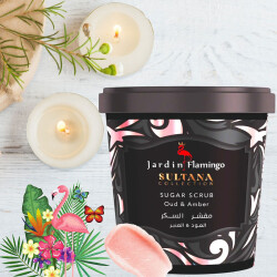 Jardin Flamingo Sultana Sugar Scrub Oud & Amber 600 G - 1