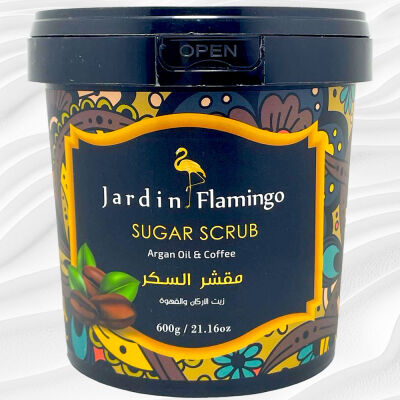 Jardin Flamingo Sugar Scrub Argan Oil & Coffee 600 G - 2