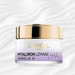 Loreal Hyaluron Cilt Dolgunlaştırıcı Nemlendirici Gündüz Kremi 50 ML - 1