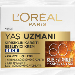 Loreal Yaş Uzmanı Kırışık Krem Gece 60+ 50 Ml - 1