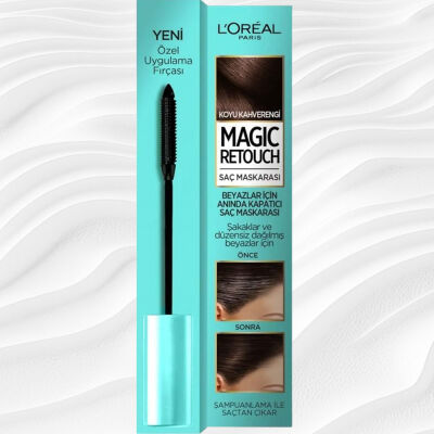 Loreal Magıc Saç Kapatıcı Maskara Koyu Kahverengi 8 Ml - 2