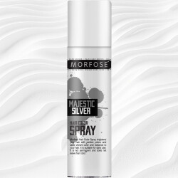 Morfose Hair Color Sprey 150 Ml Silver - 1