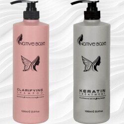 Native Base Keratin Bakım 1000 ml Bakım Öncesi Şampuan 1000 ml - 1