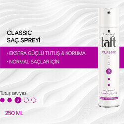 Taft Saç Spreyi 3 Classıc 250 ML - 2