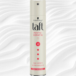 Taft Saç Spreyi 4 Phyto-Keratin 250 ML - 1