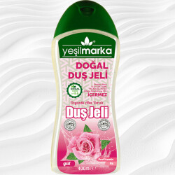 Yeşilmarka Organik Doğal Duş Jeli Gül 400 ML - 1